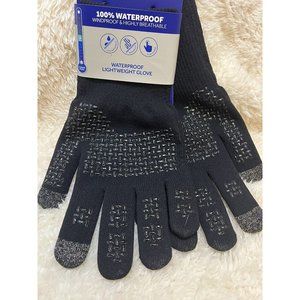 Sealskinz Unisex All Weather Ultra Grip Knitted Glove Black Large New